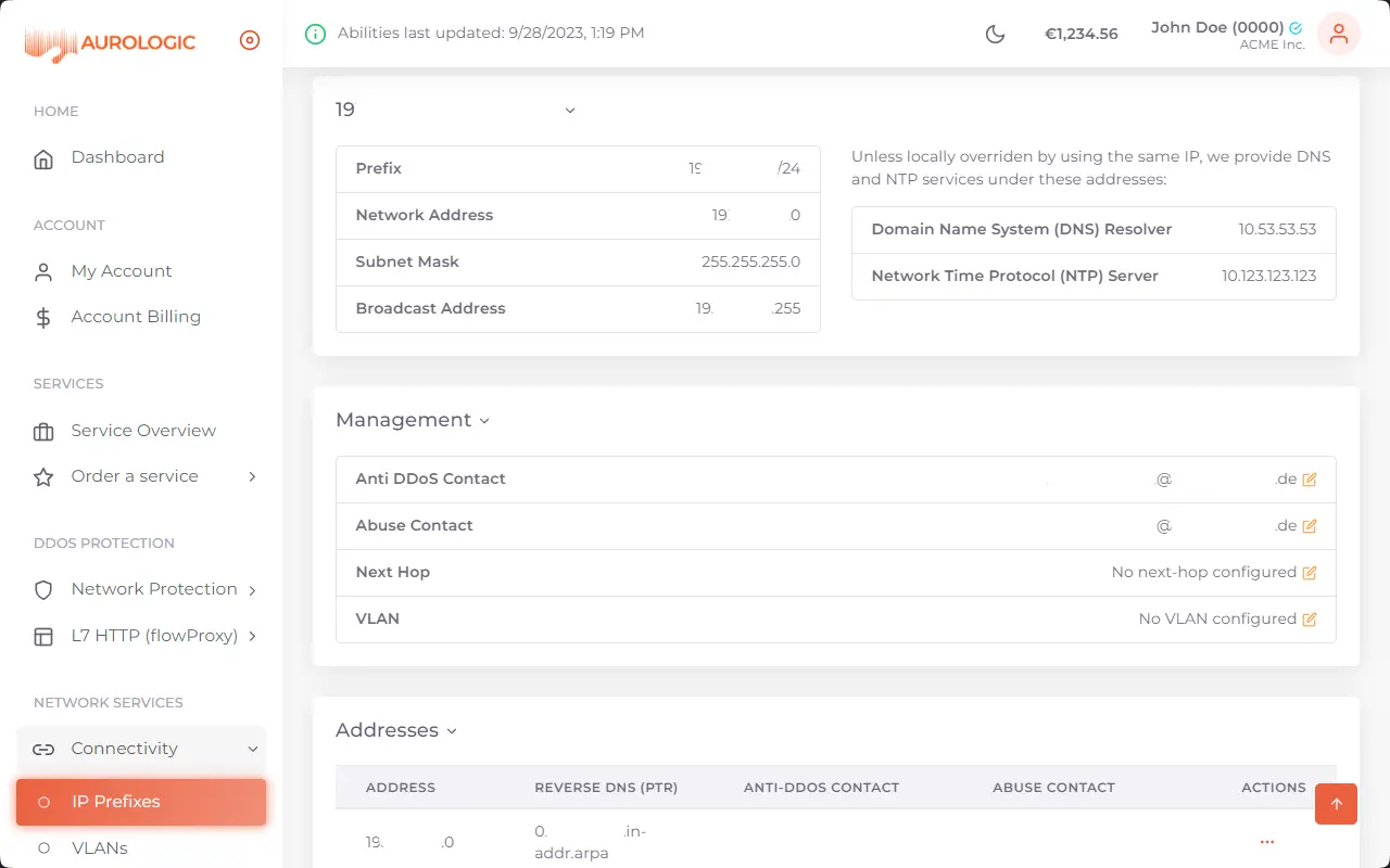 IP Address Management